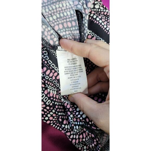 Rampage Neck Strap Pink Blouse Size Small - Picture 6 of 6